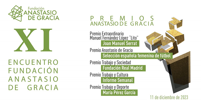 La Fundación Anastasio de Gracia celebra esta tarde su XI Encuentro Anual