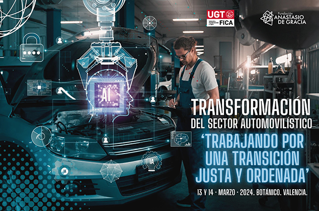 UGT FICA presenta hoy en Rueda de Prensa las jornadas sobre “La Transformación del Sector Automovilístico”