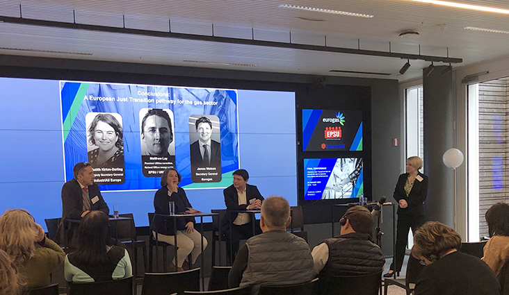 UGT FICA participa en la Conferencia Final sobre transición justa para los trabajadores del sector del gas