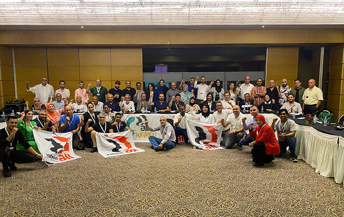 Jornada de capacitación para sindicalistas de la región Mena del sector textil