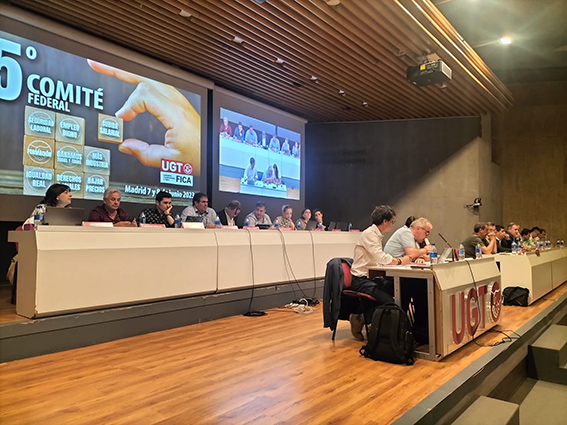 Mariano Hoya alerta al Comité Federal de que las personas trabajadoras nos jugamos mucho en las elecciones del 23J