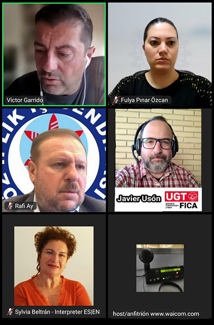 UGT FICA participa en la puesta en marcha de planes de formación para la cadena de suministros de Inditex en Turquía, Bulgaria y Rumanía