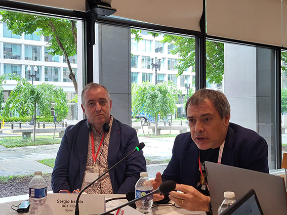 UGT FICA participa en el Foro Norteamericano y Europeo de la ICM sobre multinacionales