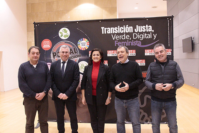 Mariano Hoya reitera el compromiso de UGT FICA de que ningún trabajador se quede atrás