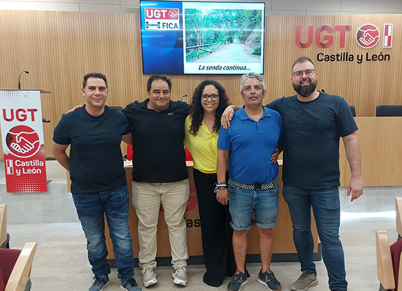La sección sindical de UGT FICA Horse comienza su camino en Valladolid