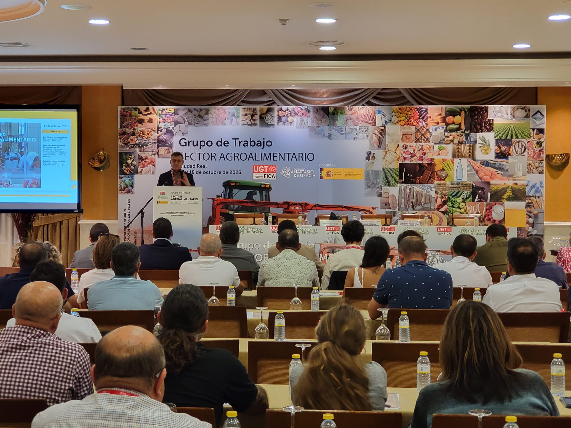 Arranca en Ciudad Real la reunión del Grupo de Trabajo del Sector Agroalimentario de UGT FICA