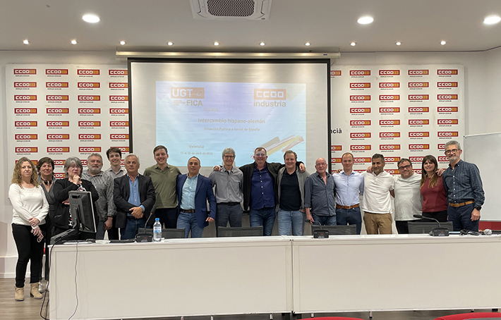 Encuentro Sindical Hispano Alemán en Valencia