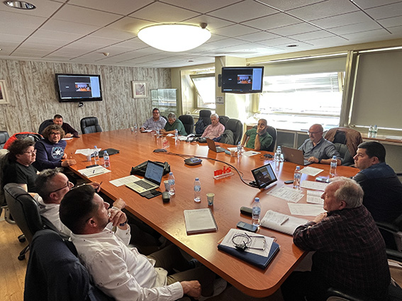 Reunión de coordinación de UGT FICA en Navantia