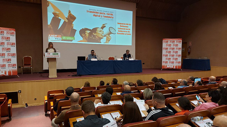UGT FICA CyL apuesta por una negociación colectiva que incorpore medidas para facilitar una transición justa, eficaz, verde y feminista
