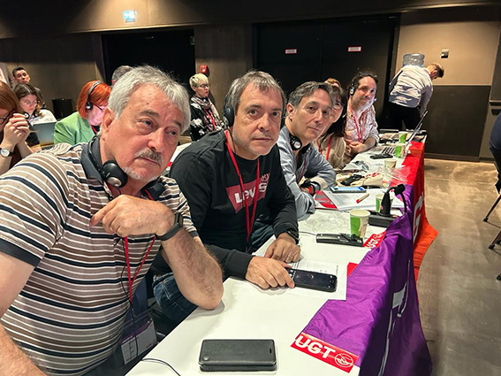 Mariano Hoya asiste en Berlín al XV Congreso de la Confederación Europea de Sindicatos