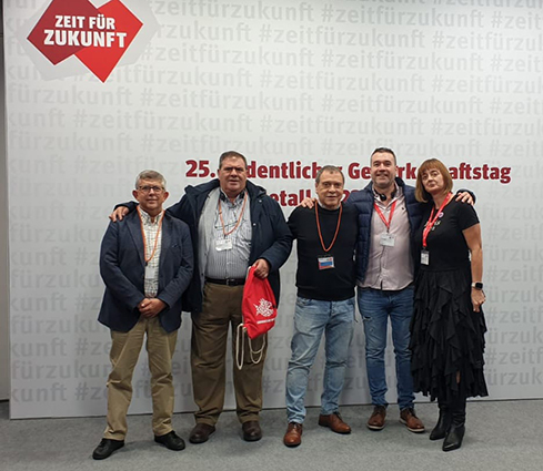 231023 25º Congreso IG Metall Delegacion UGT FICA