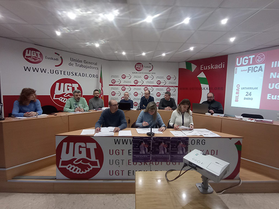 UGT FICA Euskadi celebra su Comité Nacional