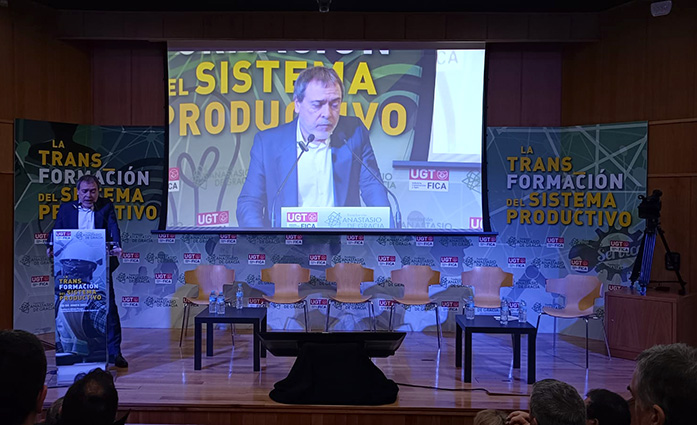 Mariano Hoya reivindica un Pacto de Estado por la Industria eficaz para transformar el sistema productivo