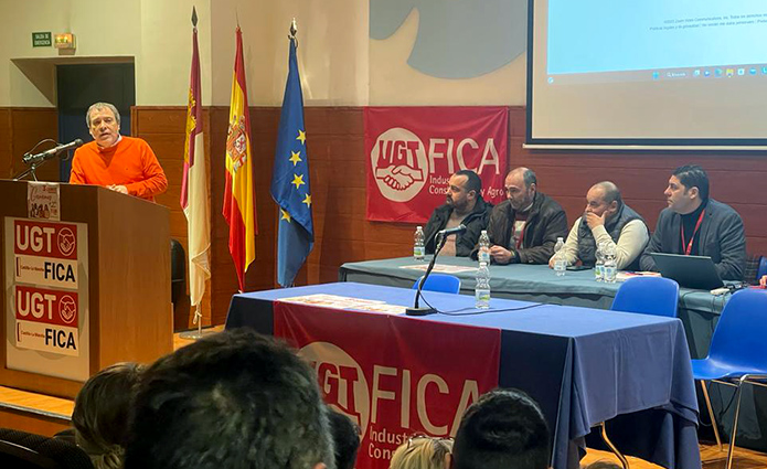 Mariano Hoya reclama un mayor protagonismo de UGT FICA en la ejecución de los PERTEs
