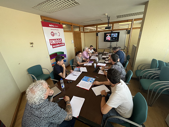 Reunión de Coordinación del sector de Metalgráficas de UGT FICA