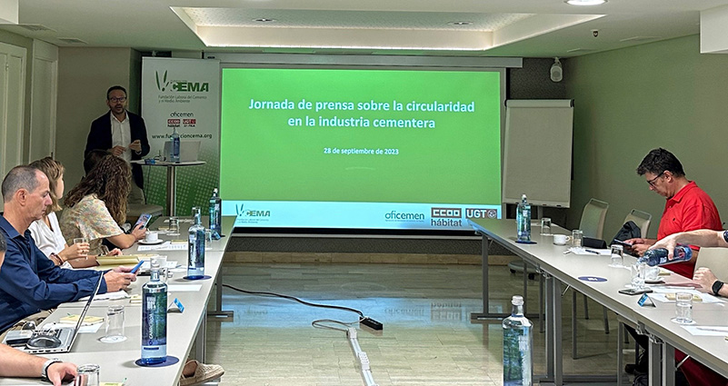 Las fábricas de cemento han recuperado 63 millones de toneladas de residuos desde 2004