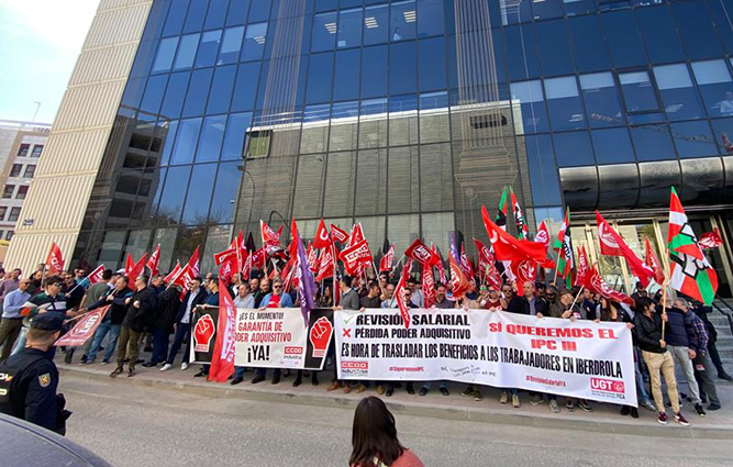 290323 Concentracion Iberdrola