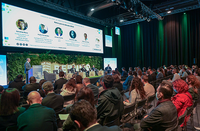 UGT FICA participa mañana en una mesa redonda de Rebuild 2023, la cumbre tecnológica de la edificación