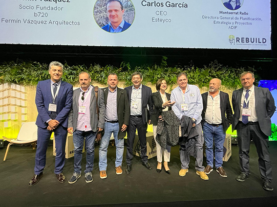 UGT FICA, presente en la inauguración de la Rebuild 2023, la cumbre de la innovación en la edificación