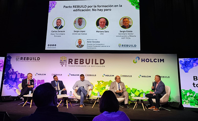 UGT FICA valora el Pacto Rebuild para la formación, la cualificación y el empleo en la construcción