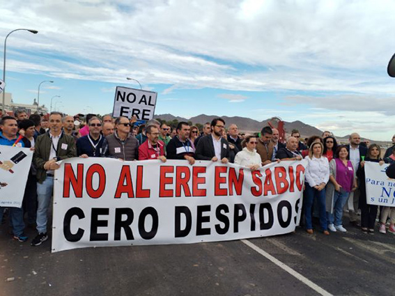 UGT FICA Región de Murcia exige que no haya despidos en el cierre de una de las plantas de Sabic en La Aljorra