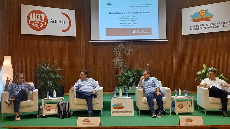 Pedro Hojas reivindica el papel de UGT también en la era post-covid