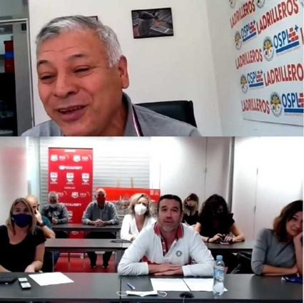 UGT FICA Catalunya firma un convenio de cooperación sindical con el Gremio Ladrillero de Argentina