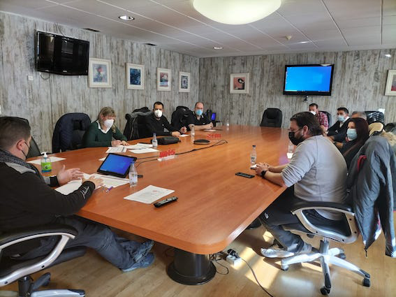 Reunión de coordinación de UGT FICA en Aernnova