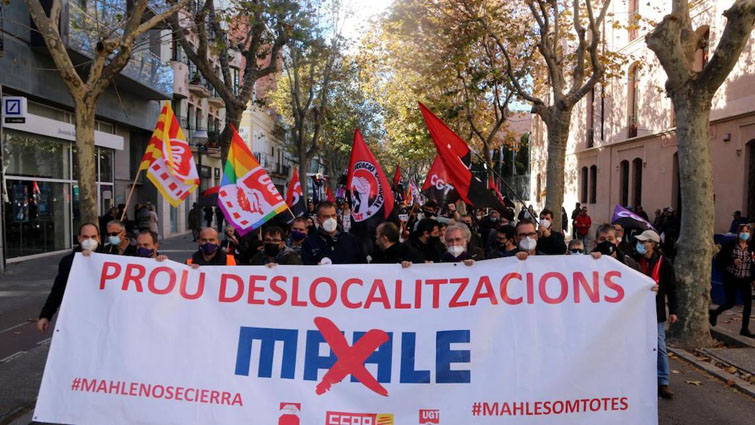 El 90% de la plantilla de Mahle respalda el preacuerdo de indemnizaciones del cierre