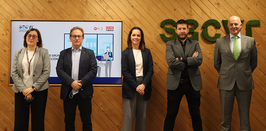 UGT FICA firma la renovación del Plan de Igualdad de Sacyr Ingeniería e Infraestructuras