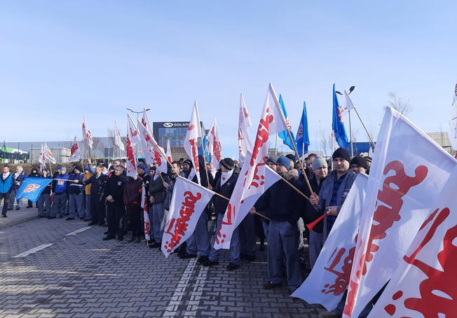 UGT FICA se solidariza con las y los trabajadores de Solaris en huelga y con los sindicatos polacos OPZZ y Solidarnosc