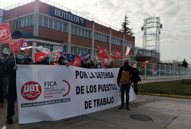 Se rompen las negociaciones del convenio en Benteler en Burgos
