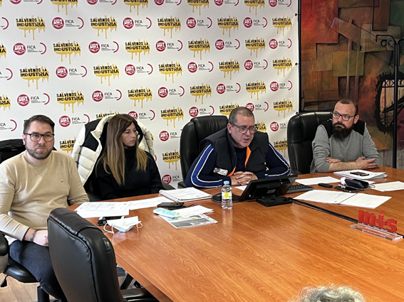 Reunión del pleno del sector automovilístico de UGT FICA