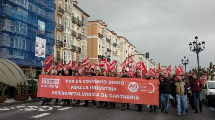 Convocadas cinco asambleas informativas por el bloqueo en la negociación del nuevo convenio del Metal de Cantabria