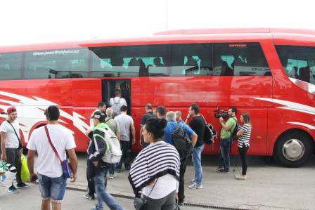UGT FICA, con las y los temporeros que se desplazan a la vendimia francesa