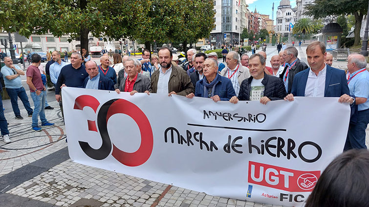 Mariano Hoya: "la Marcha de Hierro forma ya parte de nuestro ADN como sindicato"