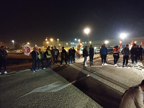 Seguimiento del 95% en la huelga de Airbus