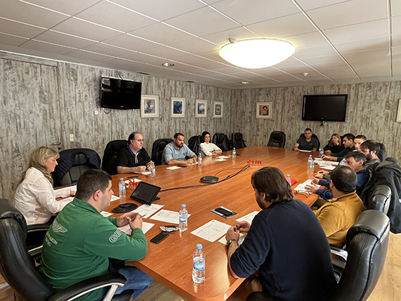 Reunión de coordinación de UGT FICA en Aernnova