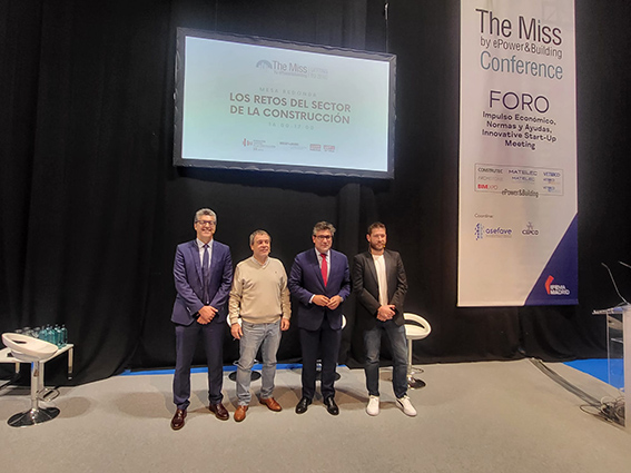Mariano Hoya analiza los retos del sector de la construcción en el marco de ePower&amp;Building 2022