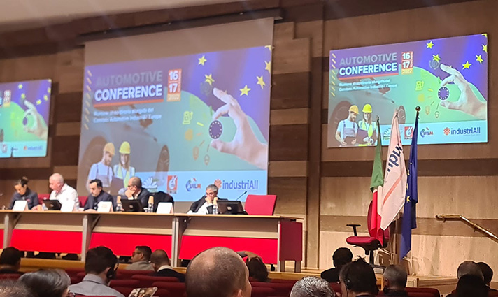 UGT FICA participa en la Conferencia del Automóvil de IndustriALL Europa en Roma