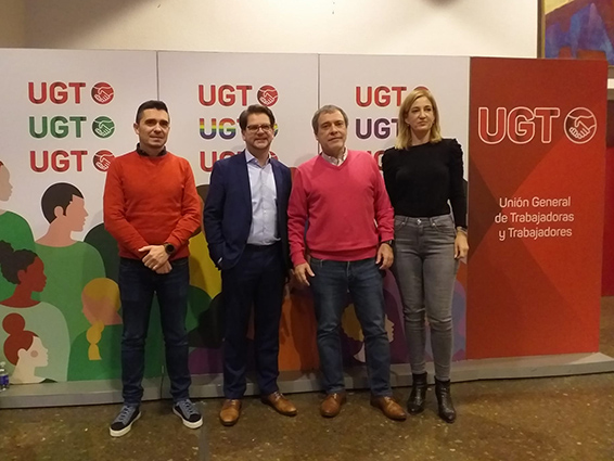 UGT FICA e IG Metall ponen en común sus estrategias industriales