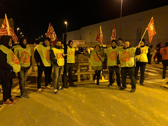 Respuesta masiva de los trabajadores en la huelga del calzado