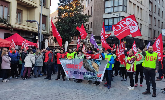 Nueva convocatoria de huelga en el sector del calzado para el 14 de diciembre
