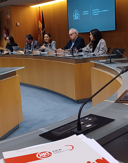UGT FICA pone en valor la apertura del proceso de consulta pública del Anteproyecto de Ley de Industria