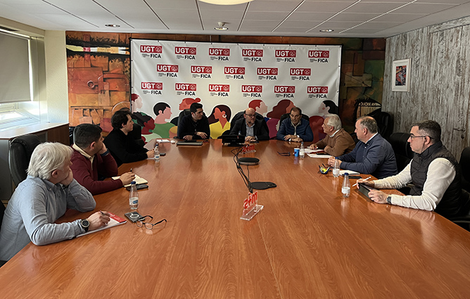 UGT FICA se reúne con el Comisionado del PERTE de Descarbonización