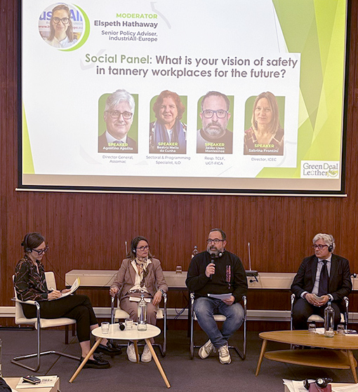 UGT FICA interviene en la conferencia final del proyecto Green Deal Leather
