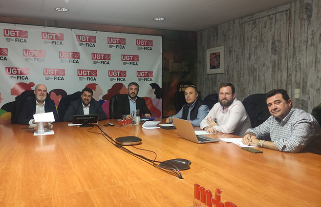 UGT FICA y SEDIGAS se reúnen para analizar la situación del sector en España