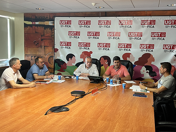 UGT FICA en GD Santa Bárbara avanza en su plan de acción para el Grupo
