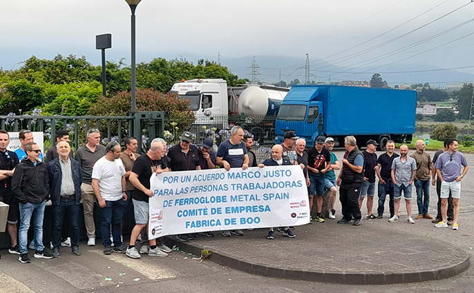 260624 Huelga FerroGlobe Boo