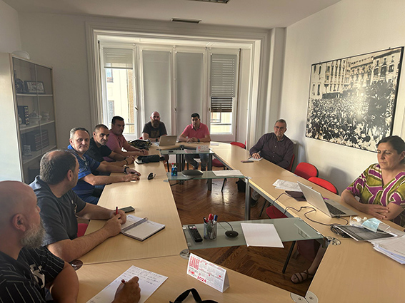 Reunión de coordinación de UGT FICA en Hitachi Energy